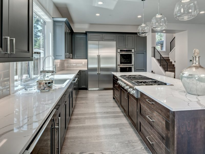 Whole home renovation including kitchen